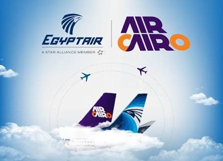 EgyptAir Flug nach &Auml;gypten